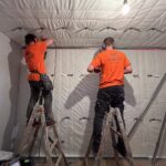 Wygłuszenie ściany w bloku z wielkiej płyty 2 Wygłuszanie ściany w bloku z wielkiej płyty