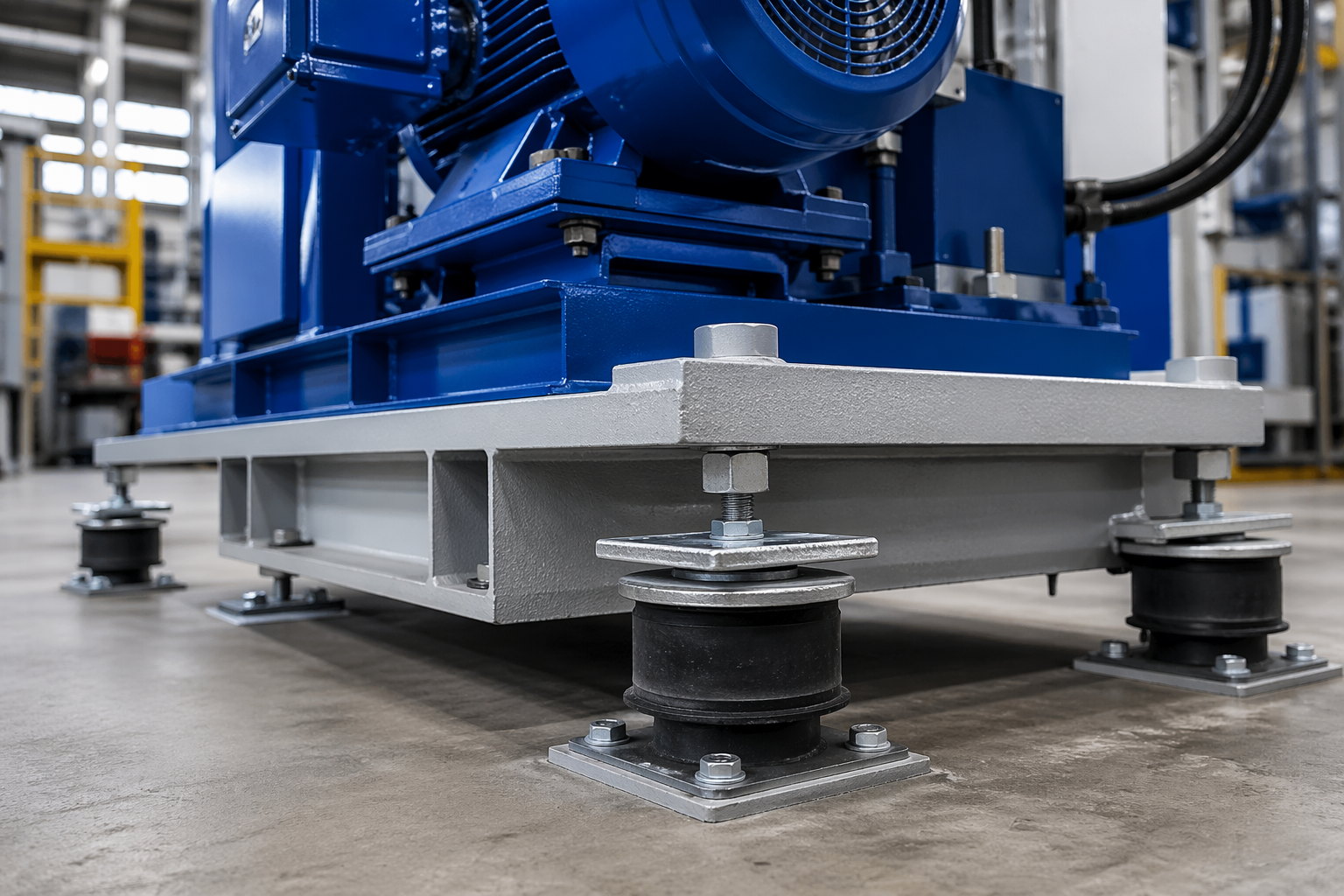 Wibroizolacja maszyn