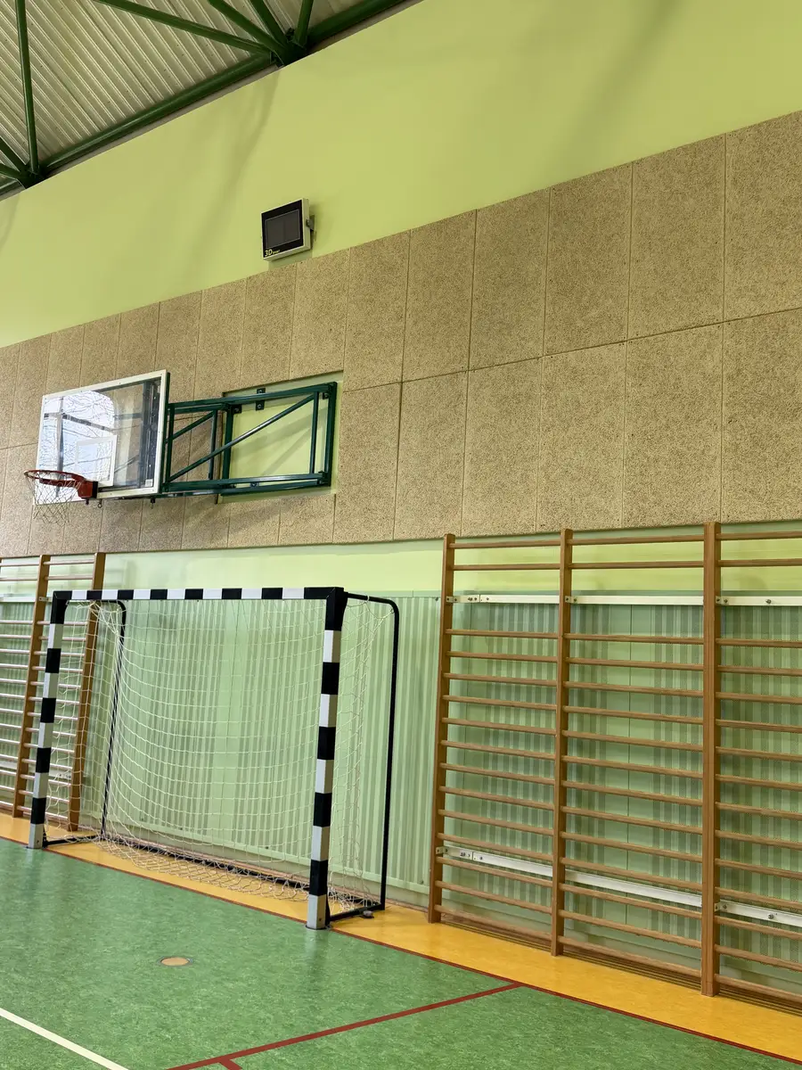 Wygłuszenie hali sportowej - Kraków